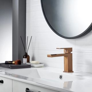 Cмеситель для раковины Knotlor KN-20/RB, бронза